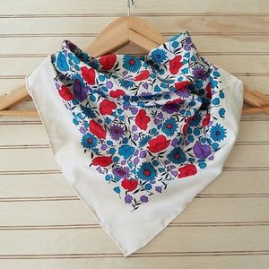 Vintage Floral Scarf